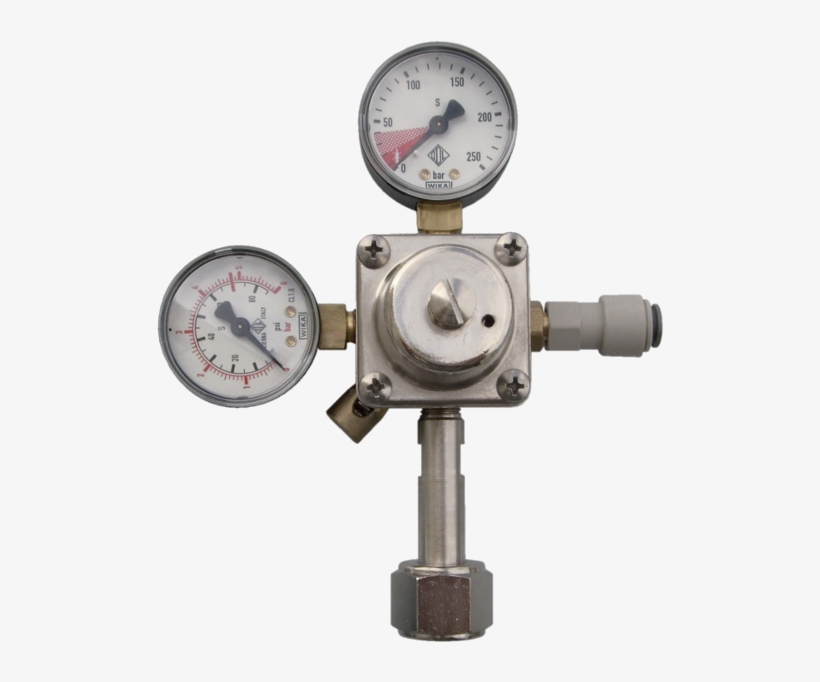 Co2 Pressure Reducer For Rechargeable Co2 Cylinder, transparent png #6880437