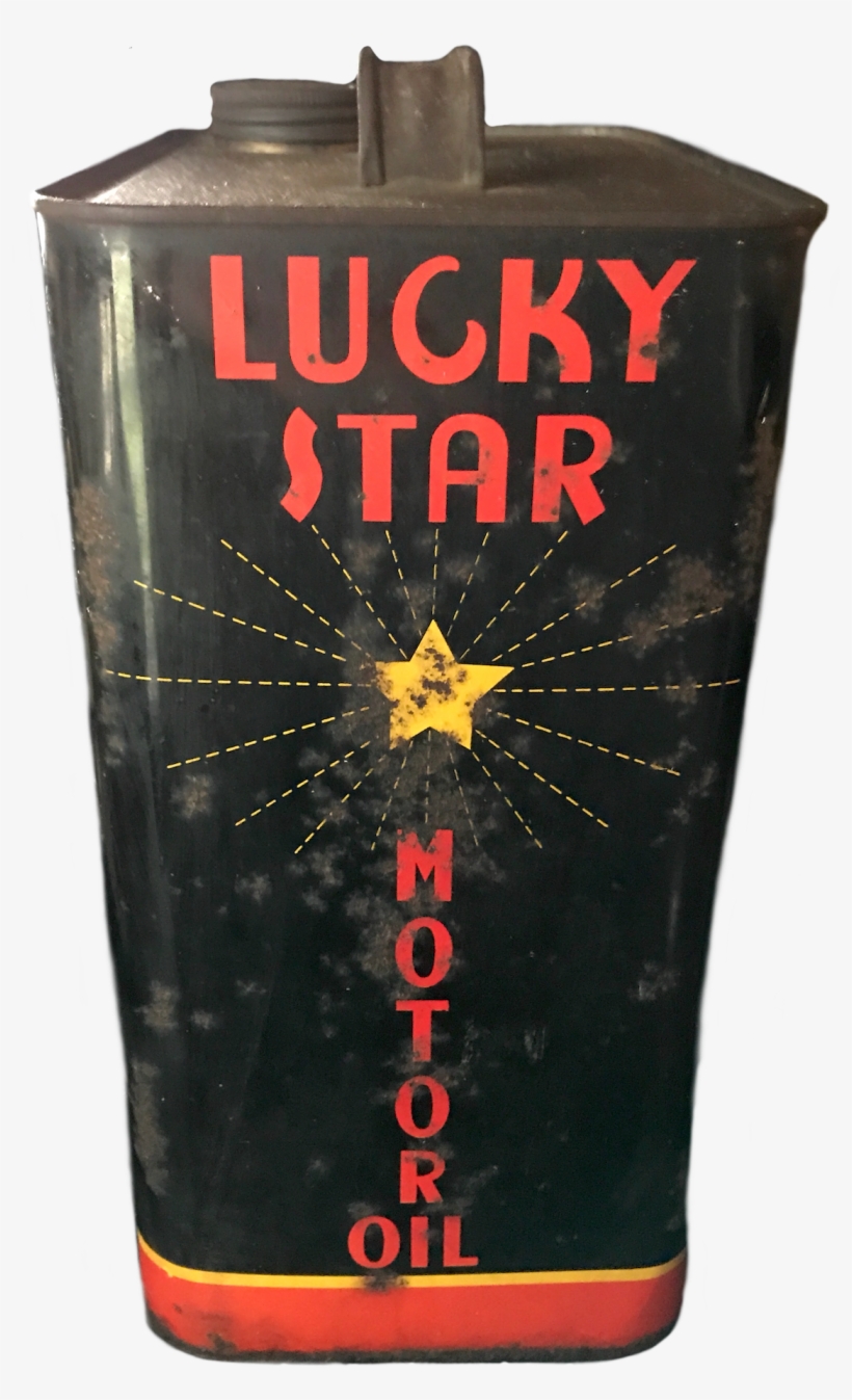 Lucky Star Oil Can, transparent png #6882049