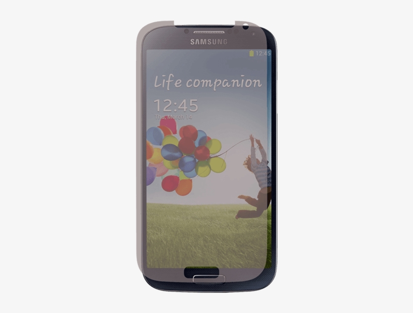 Pellicola Silicone Antiriflesso Samsung Galaxy S4, transparent png #6882567
