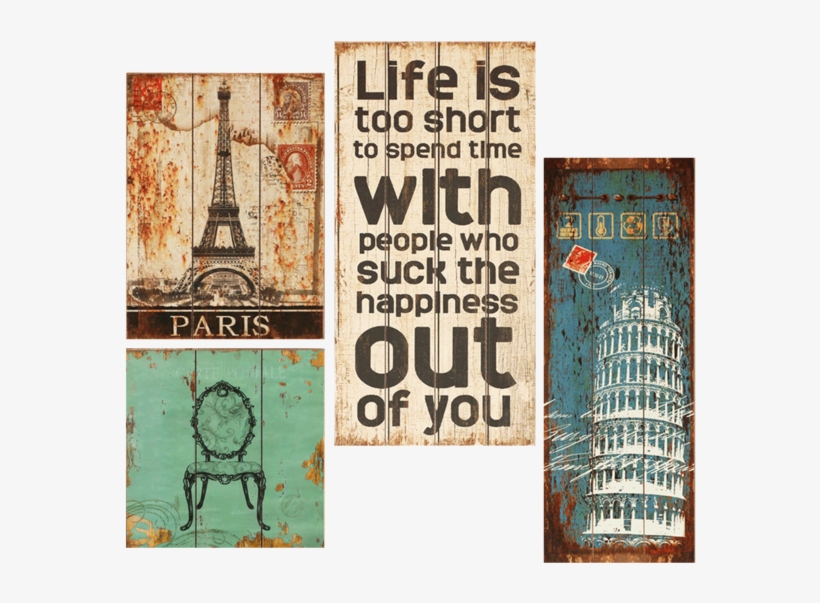 American Vintage Wood Board Painting Bar Ornament Clothing, transparent png #6882840