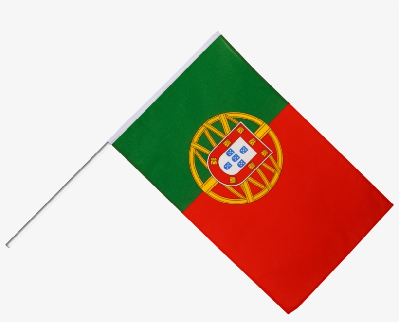 Portugal Hand Waving Flag, transparent png #6882848