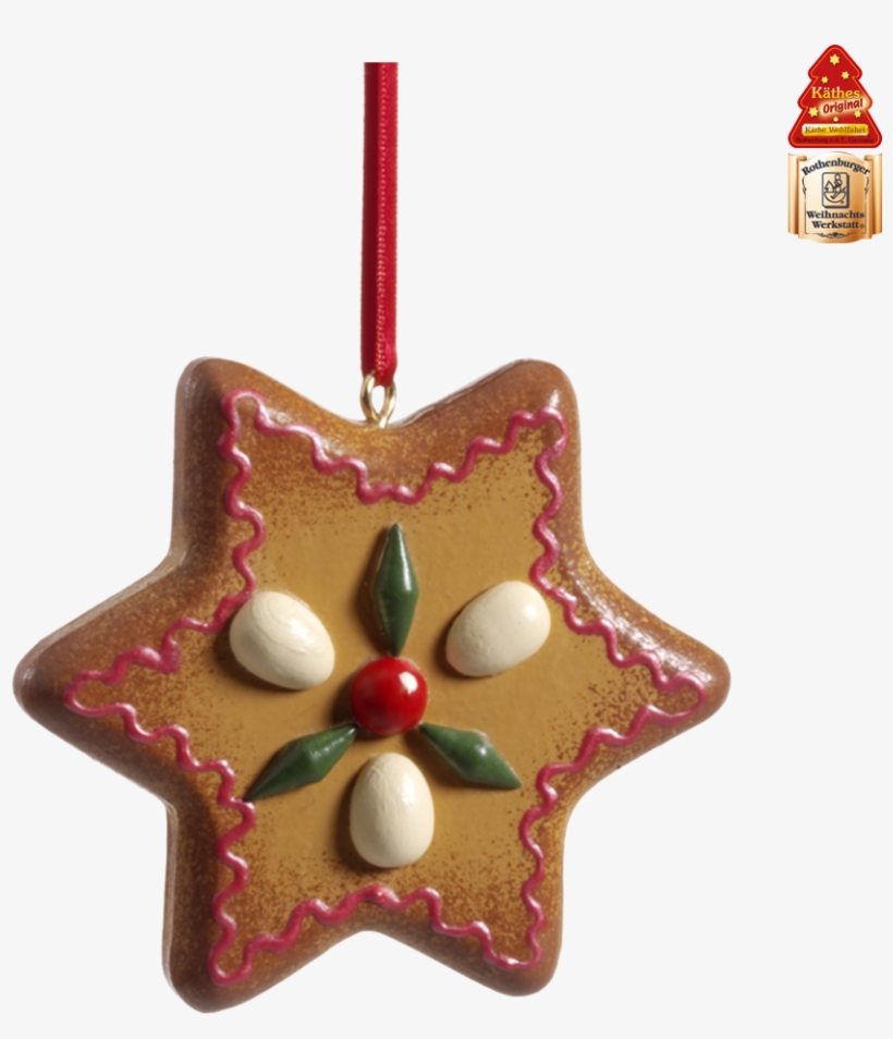 Gingerbread Star, transparent png #6883282