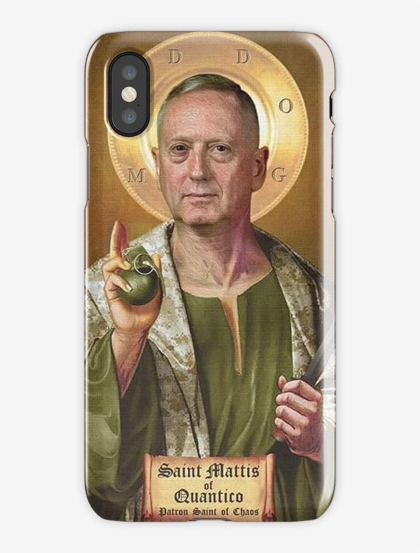 James "mad Dog" Mattis Iphone X Snap Case, transparent png #6885207
