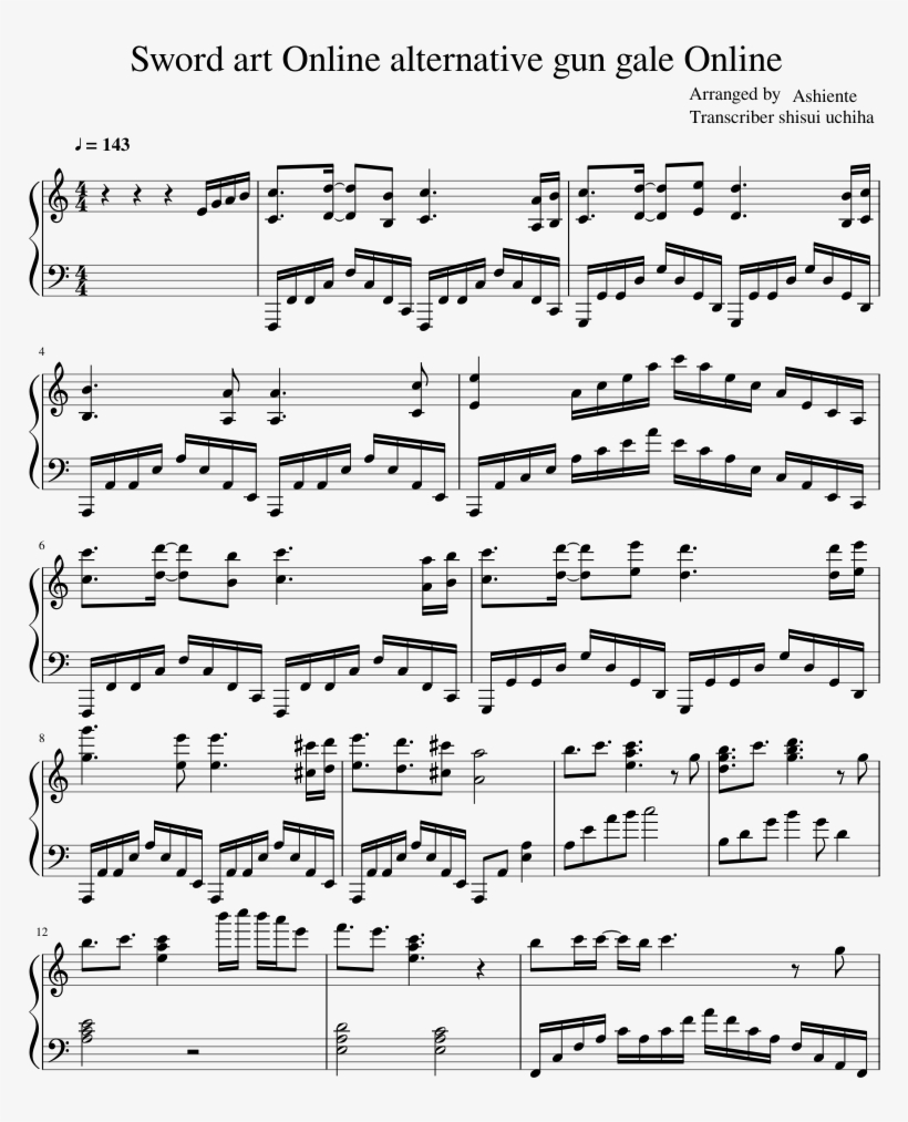 Sword Art Online Alternative Gun Gale Online Sheet, transparent png #6886254