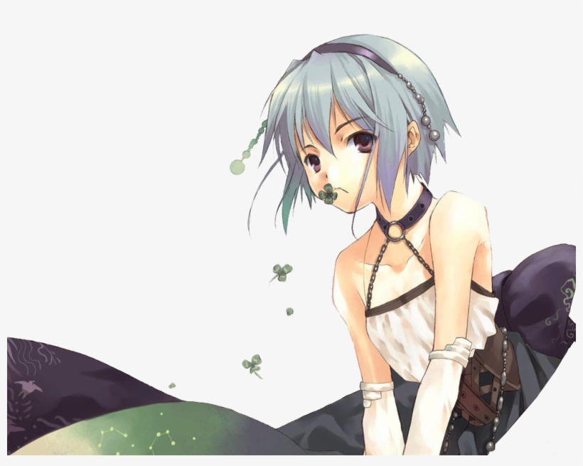 Clover Gril Photo Vector1copy, transparent png #6887431