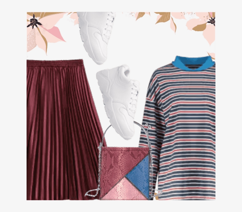 Skirt And Sneakers, transparent png #6888553