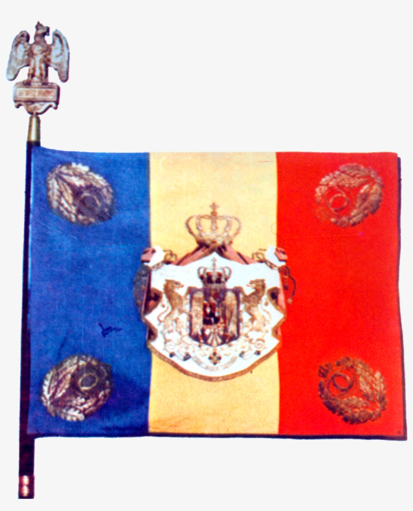 Romanian Army Flag, transparent png #6890079