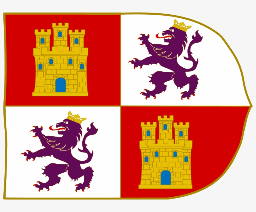 Bandera De La Corona De Castilla, transparent png #6890487