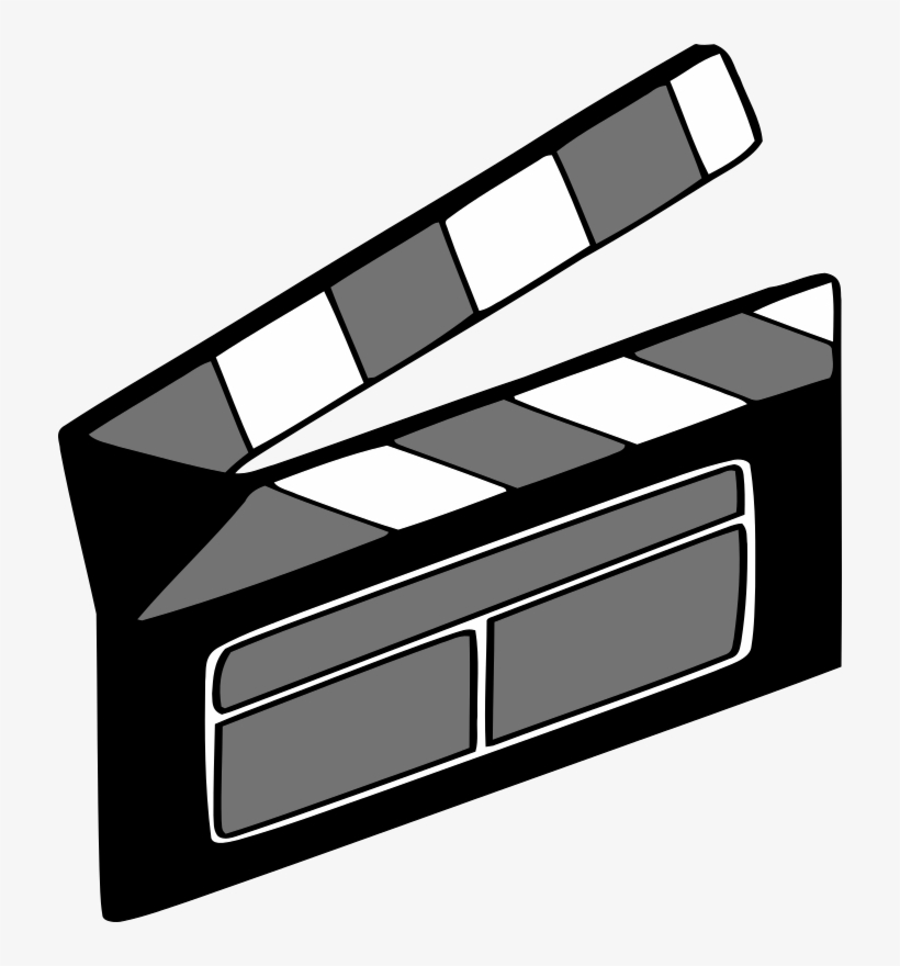 Film Clapper, transparent png #6892687