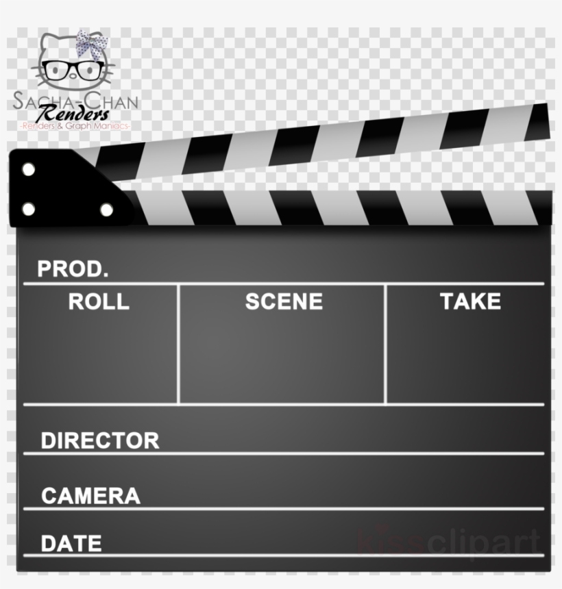 Film Clapper Clipart Clapperboard Film Scene, transparent png #6892798