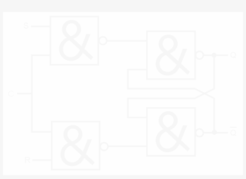 Iso Rs Ff Nand With Clock, transparent png #6893501
