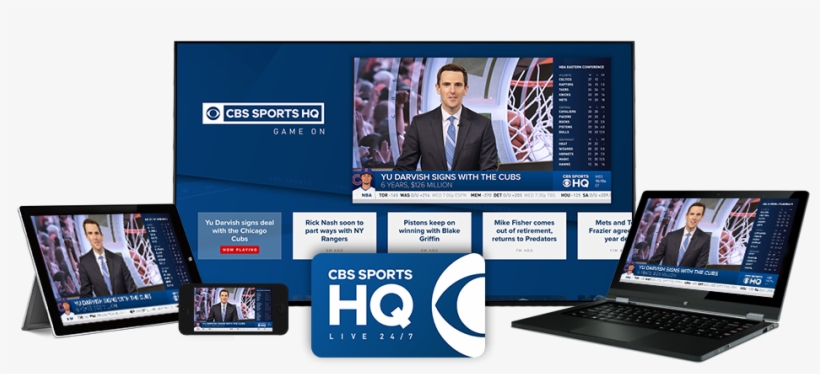 Watch Cbs Sports Hq Anywhere, transparent png #6894008