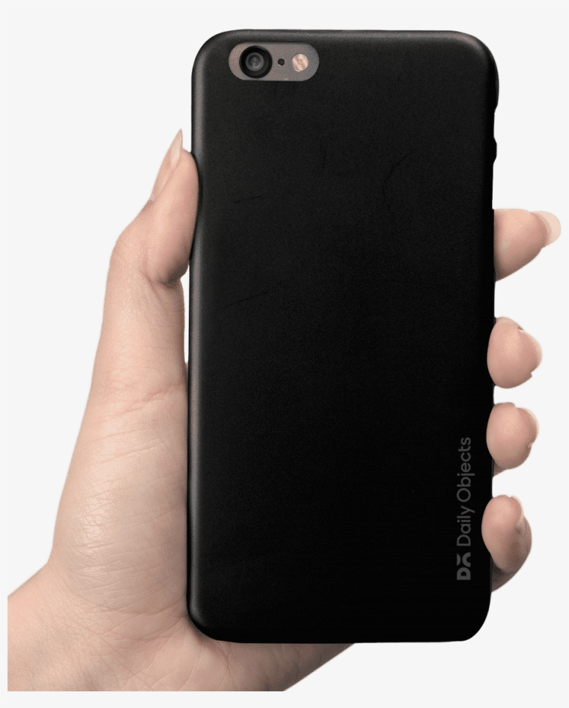 Dailyobjects Air Thin Black Case For Iphone 6s Buy, transparent png #6894209