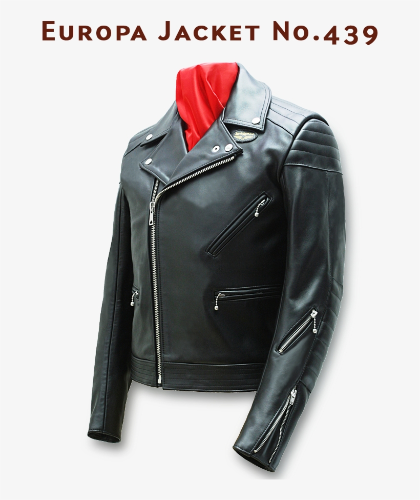 Lewis Leathers Jacket Men "europa" Black Cow Paradise, transparent png #6894506