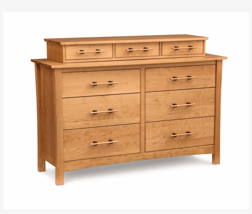 Monterey 6 Drawer Dresser And Accessory Case, transparent png #6894735