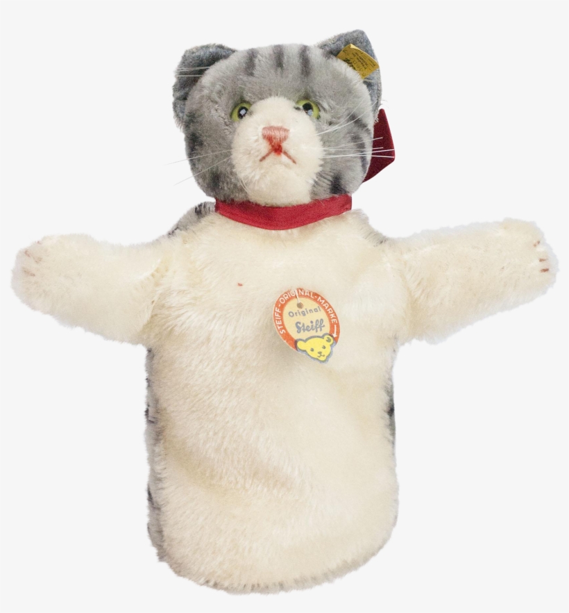 steiff scary cat