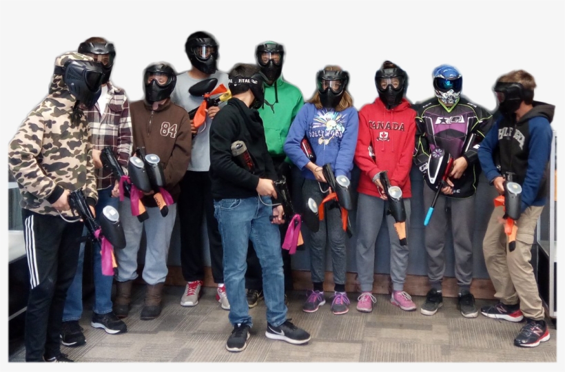 Teen Paintball Party, transparent png #6896381