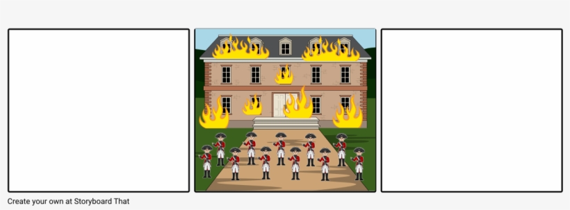 White House Burning, transparent png #6896432