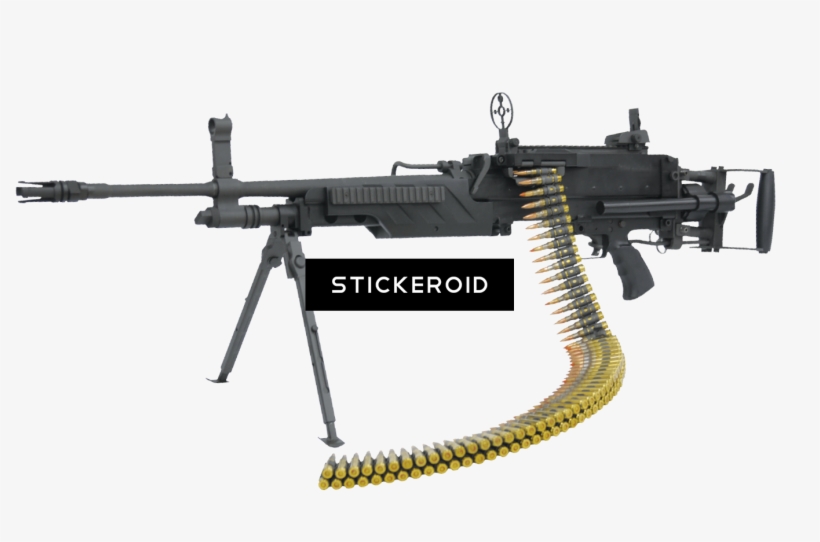 Machine Gun, transparent png #6897129