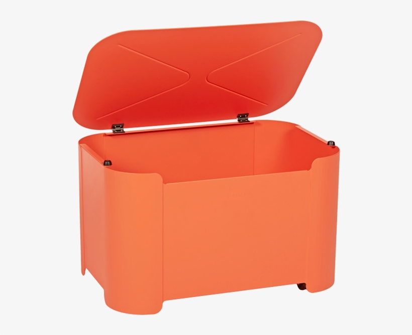 Tolix Box On Wheels, transparent png #6897175