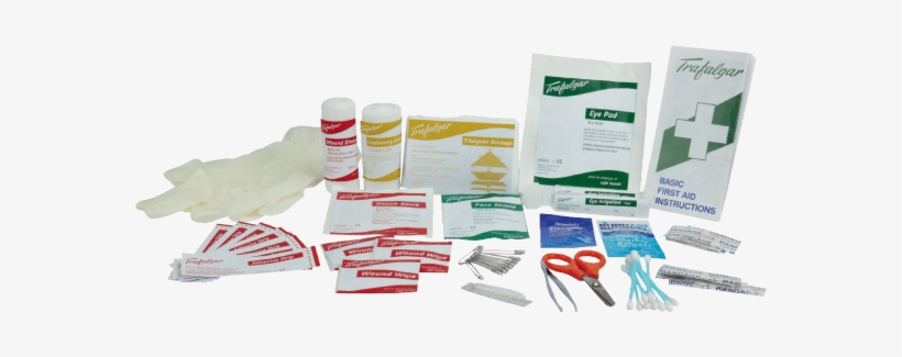 Trafalgar First Aid Kit Safety Kit Free Ice Pack, transparent png #6897648