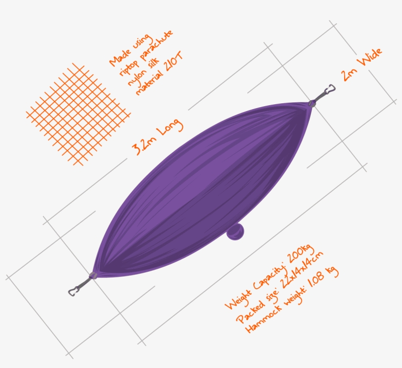Hammock-specs, transparent png #6899099