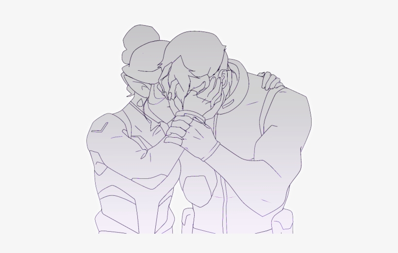 Shiro And Allura, transparent png #6899965