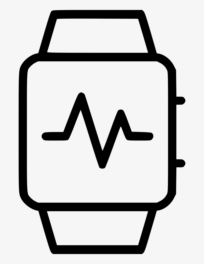 Heartbeat Watch Activity Cardio Wrist Watch Heart Monitor - Smartwatch, transparent png #690019