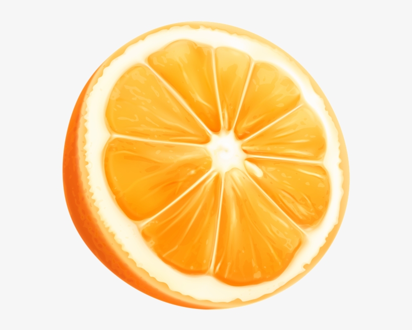 Orange Slice Png Clip Art Image - Oranges And Lemons Clip Art, transparent png #690246