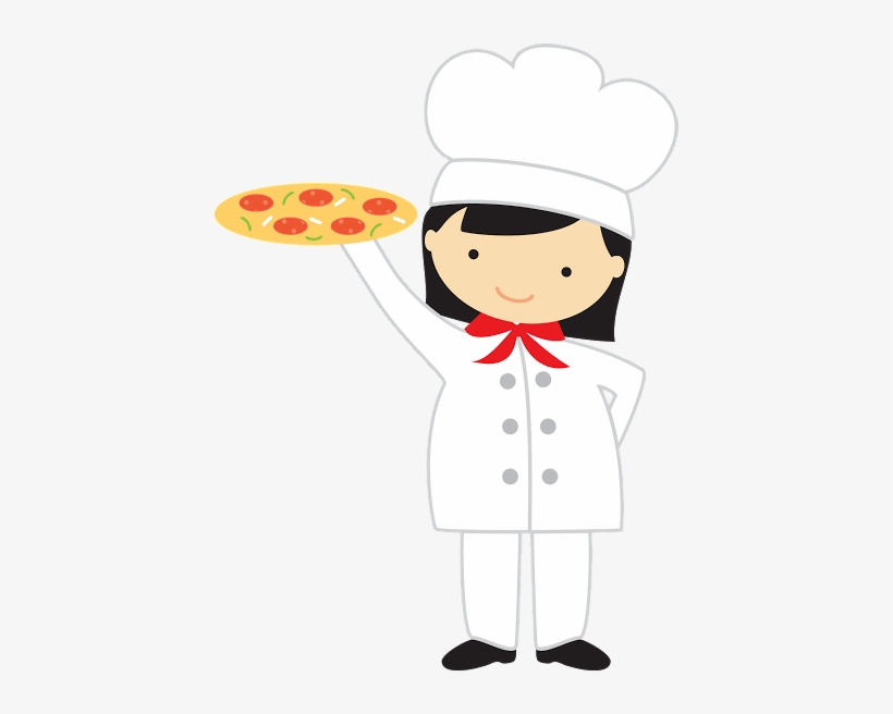 Pizza Maker, Chefs, Printables, Clip Art, Coloring, - Girl Pizza Chef Clipart, transparent png #690303