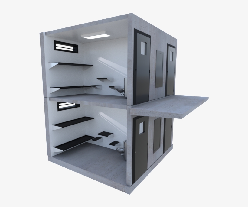 Prison Cell - Front Chase - Cupboard, transparent png #690335