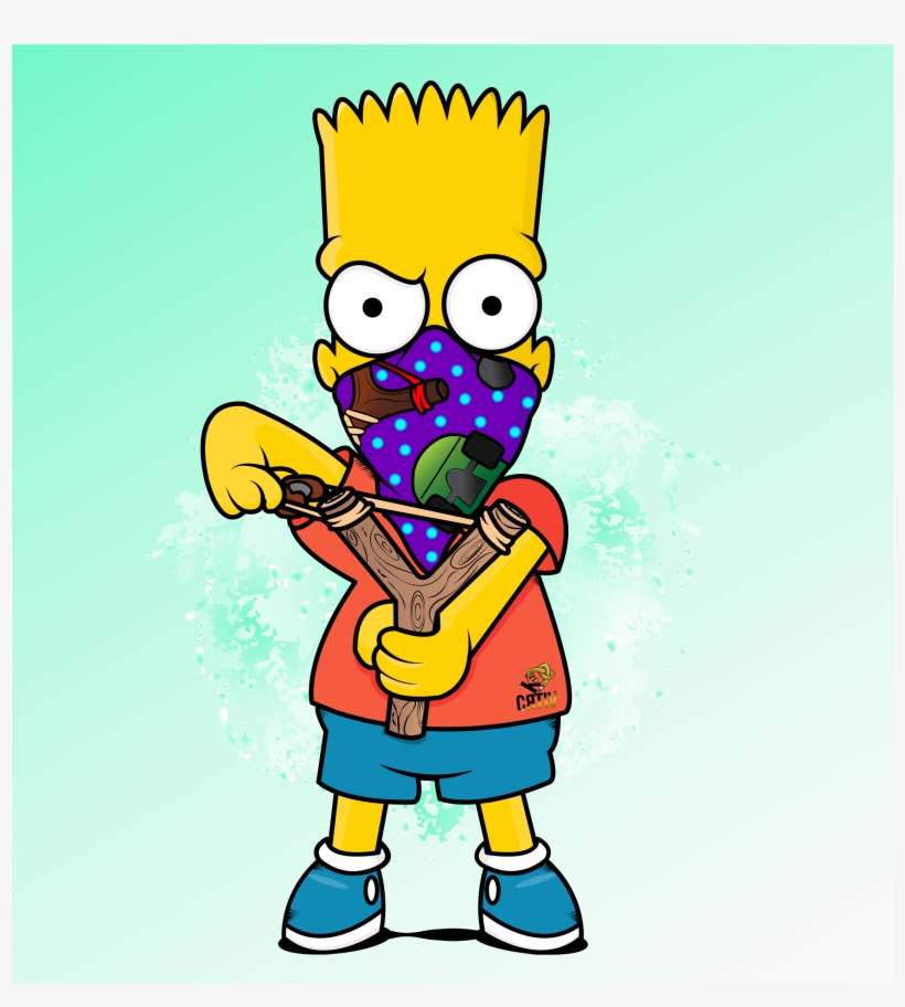 Bart Simpson - The Simpsons, transparent png #690483