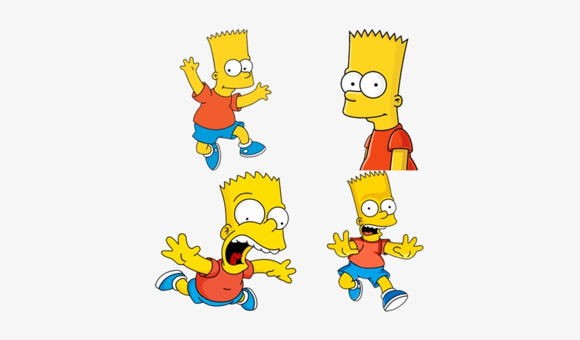 Bart Simpson No Background, transparent png #690633