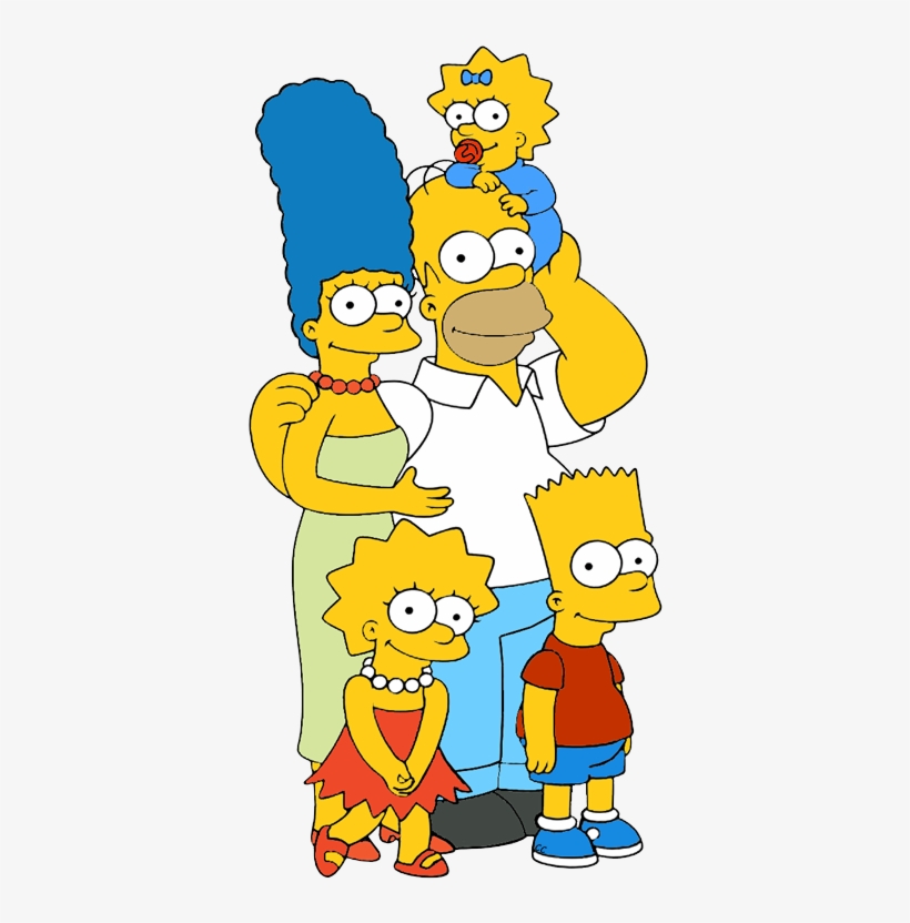 Bart Simpson Clipart Simpson Family - Simpsons Family, transparent png #690738