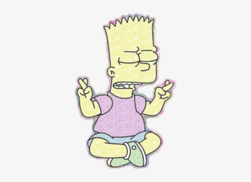 Bart Bartsimpson Simpsons Thesimpsons Tumblr People - Bart Simpson Tumblr Png, transparent png #690810