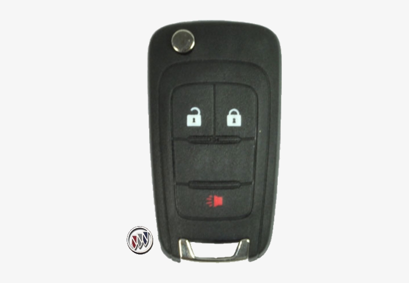 Buick Flip Key Non Peps Lock, Unlock, Panic Buick Logo - Buick, transparent png #690815