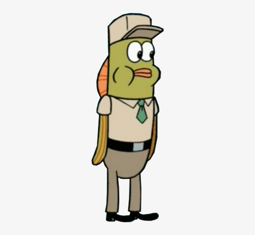 Bikini Bottom Prison Guard - Prison Guard Png, transparent png #690932