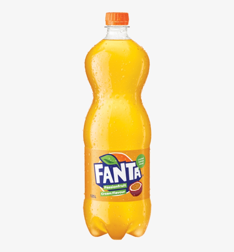 Fanta Passionfruit Cream - Fanta Orange Zero 2 Litre, transparent png #691178