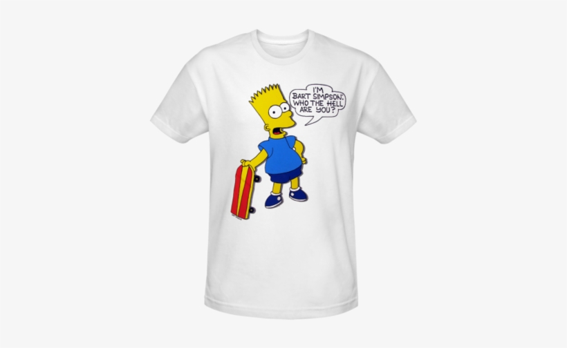 Simpsons I'm Bart Simpson Classic T-shirt - I M Bart Simpson T Shirt, transparent png #691506