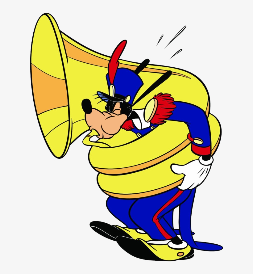 Tuba Clip Art - Tuba Player Clipart, transparent png #691545