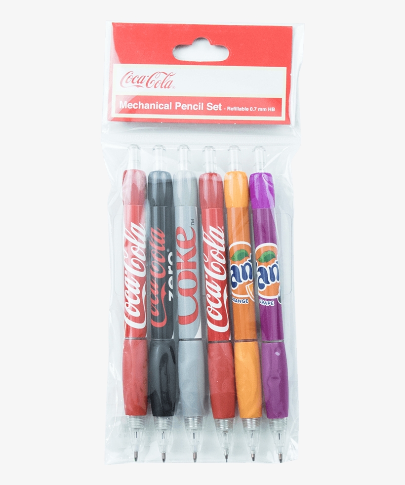 Coca Cola Mechanical Pencil Set, transparent png #692059