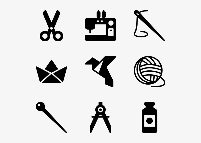 Arts Crafts Sewing - Crafts Icon Png, transparent png #692060