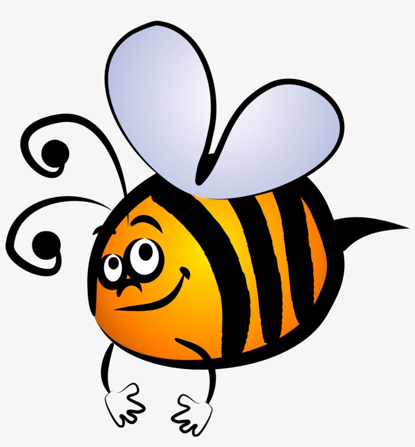 Bee Cartoon Hd - Bee Clip Art, transparent png #692362