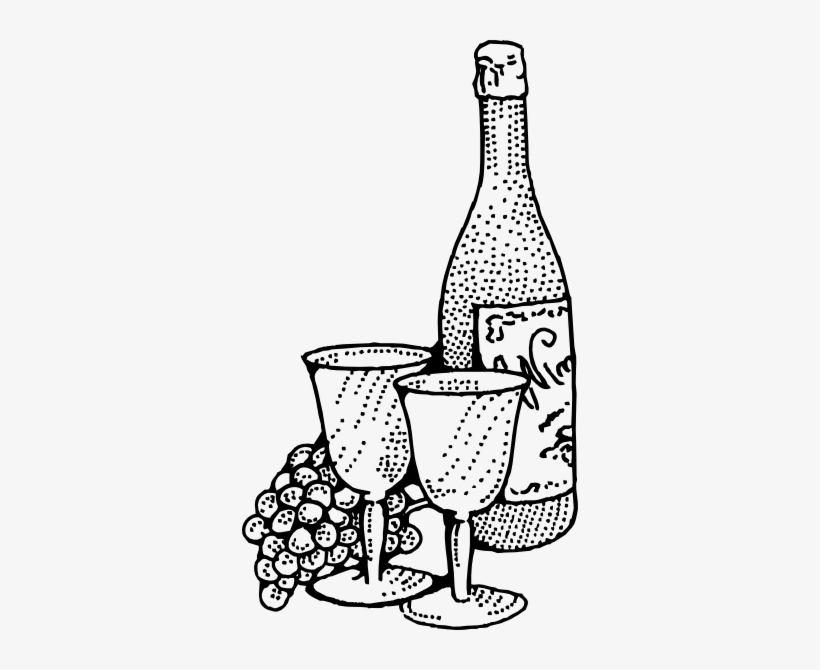 Wine Bottle Clip Art At Clker - Wine Clip Art, transparent png #692543