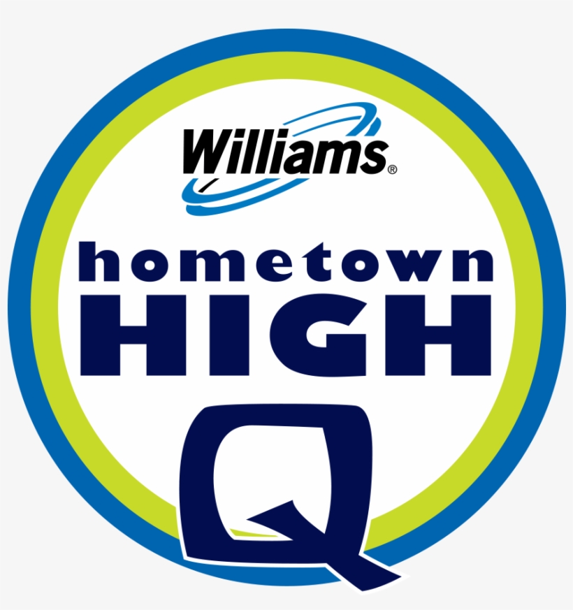 William High Q Logo Hometown High Q - Custom Light Blue Economy One Pocket Event Neck Wallet, transparent png #693028