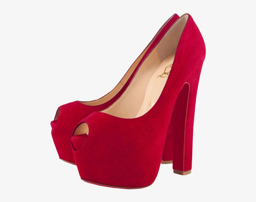 Plush Red Heels Png Clipart - Heels Png, transparent png #693057