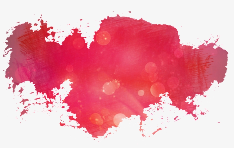 This Graphics Is Red Splash Ink Painting Transparent - Portable Network Graphics, transparent png #693060