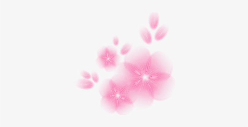 Upload Our Effects In Your Glitter Effect Png - Pink Flowers Effects, transparent png #693336