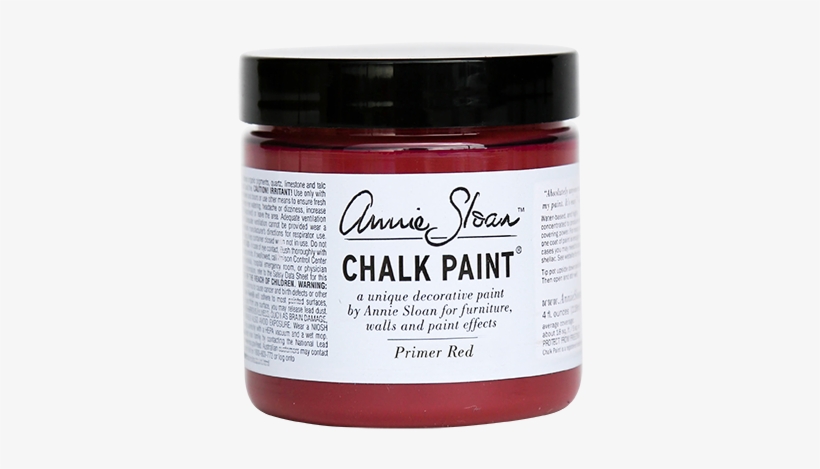 Primer Red Annie Sloan Chalk Paint® Sample Pod, transparent png #693576