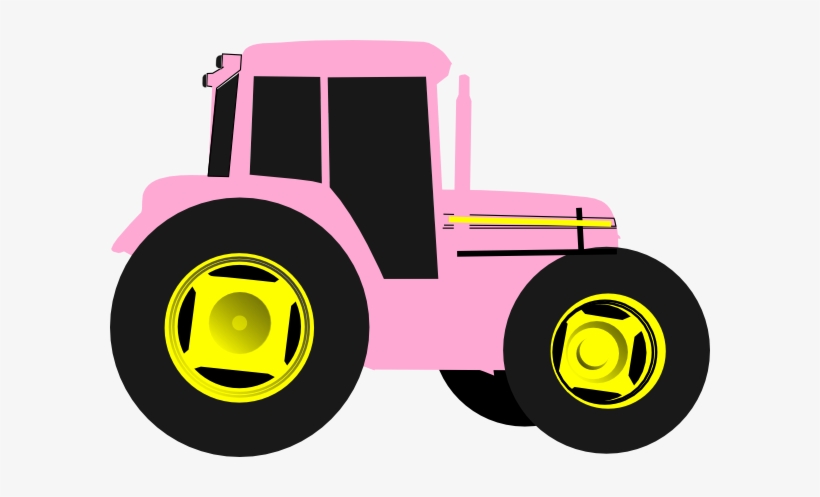 John Deere Green Tractor Clipart Free Images 2 Png - Pink Tractor Clipart, transparent png #693692